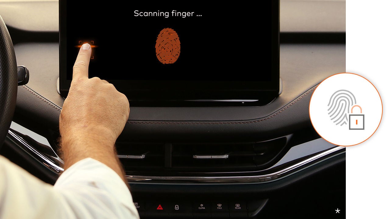 Scanning Fingerprint Authentifikation