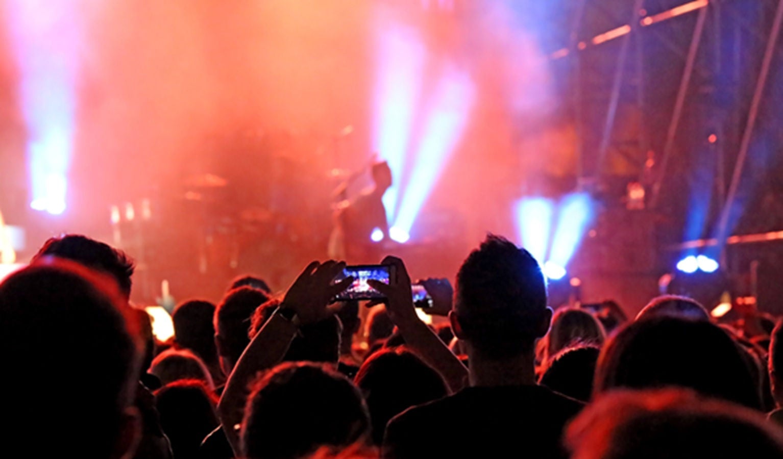 crowd at a concert