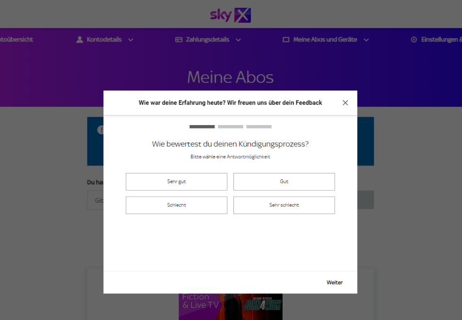 Personalization example