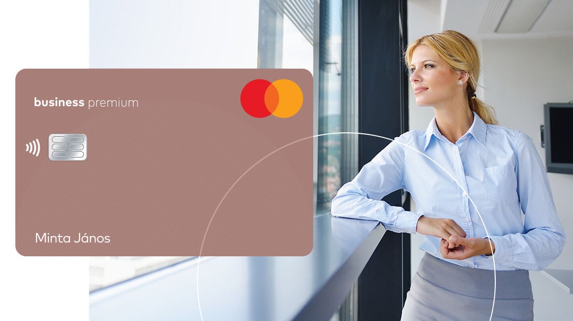 Mastercard Üzleti és Vállalati prémium betéti- és hitelkártya