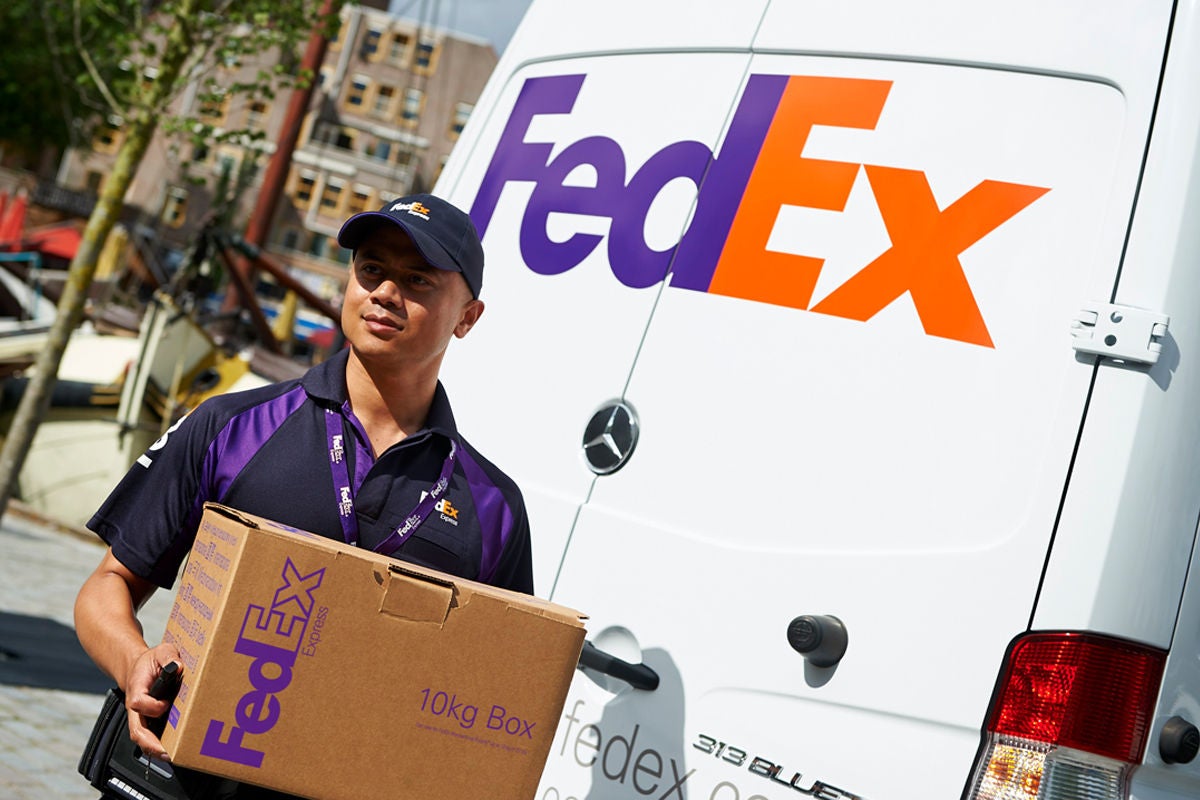 FedEx Wagen