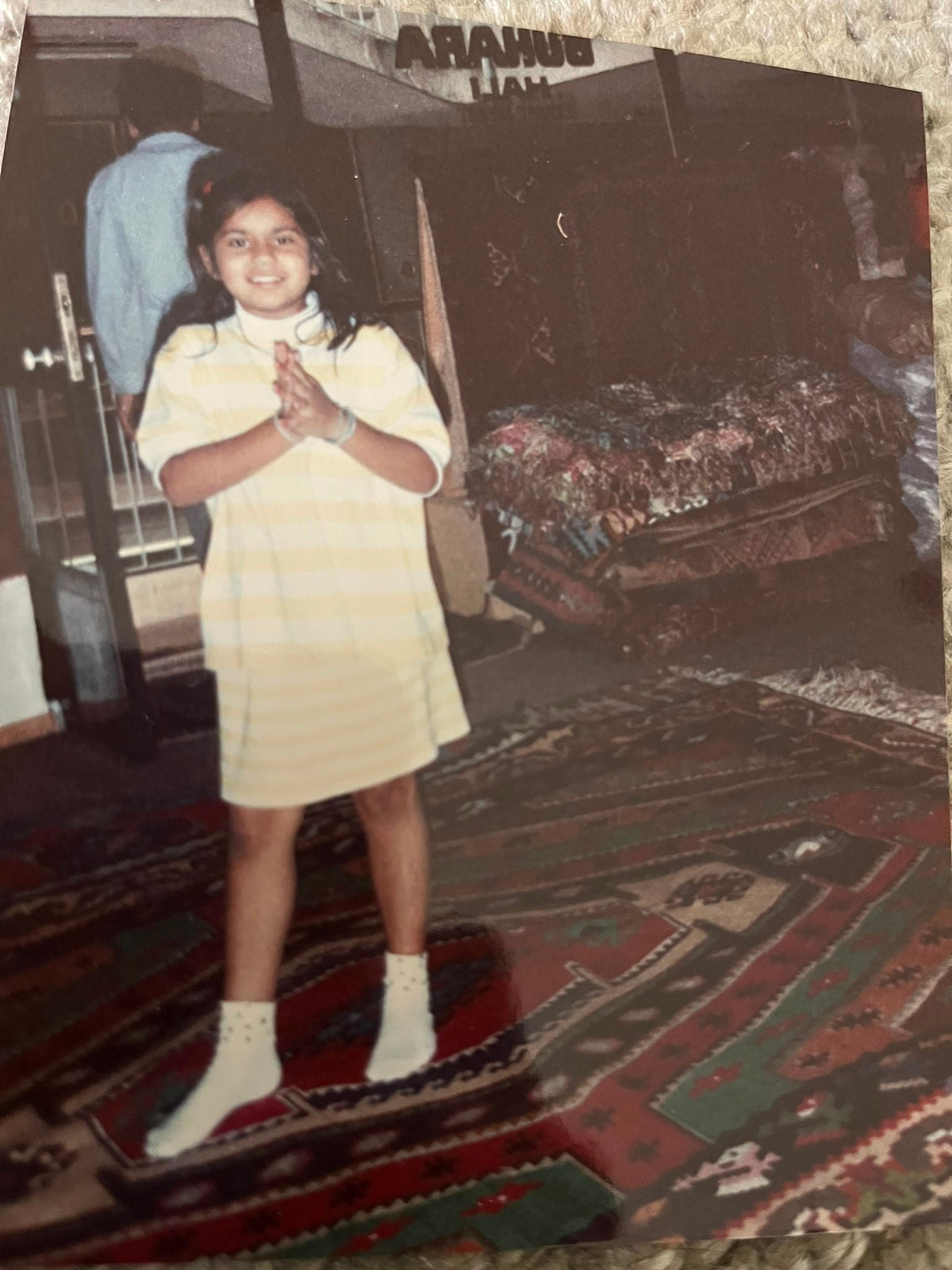 Payal Dalal 與父親在伊斯坦堡進行地毯採購之旅。