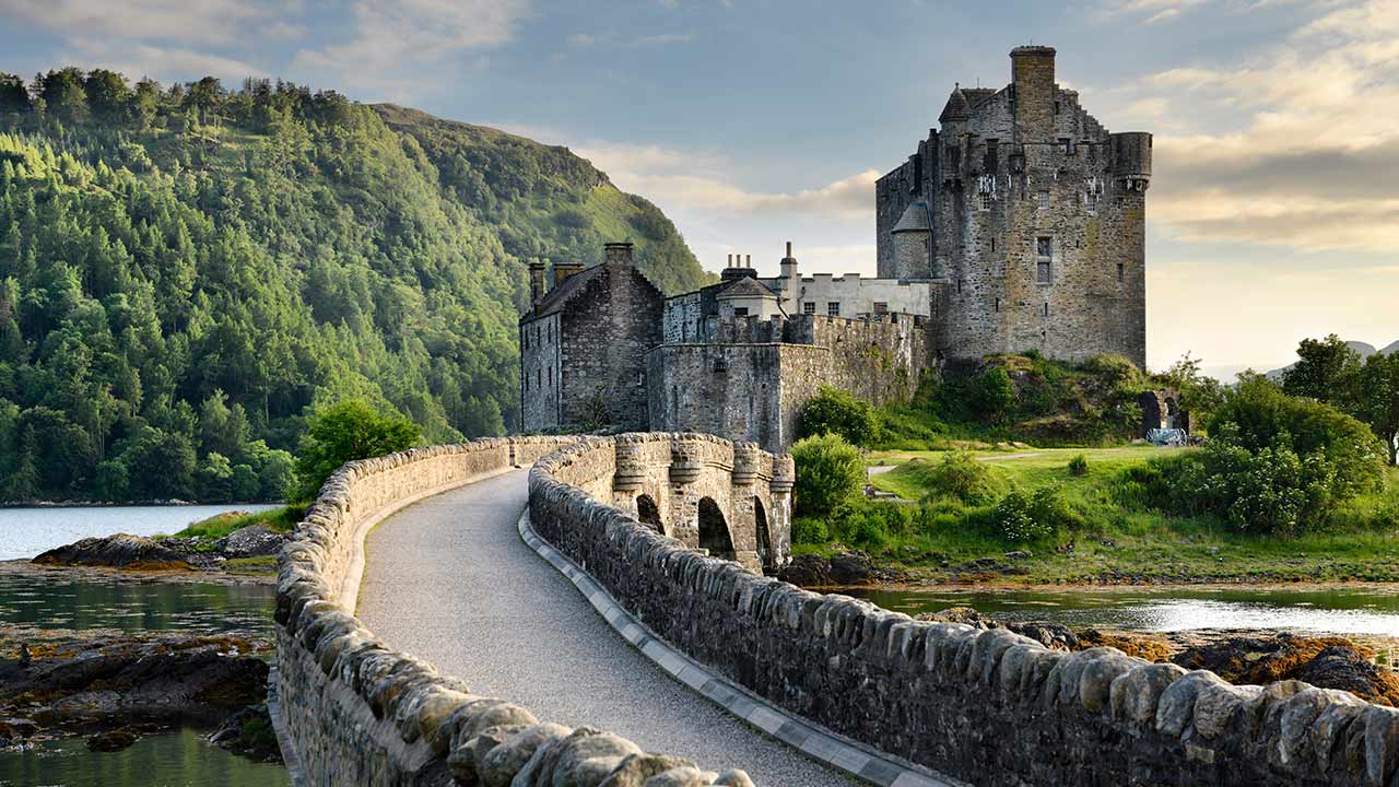 A castle in Scotland.