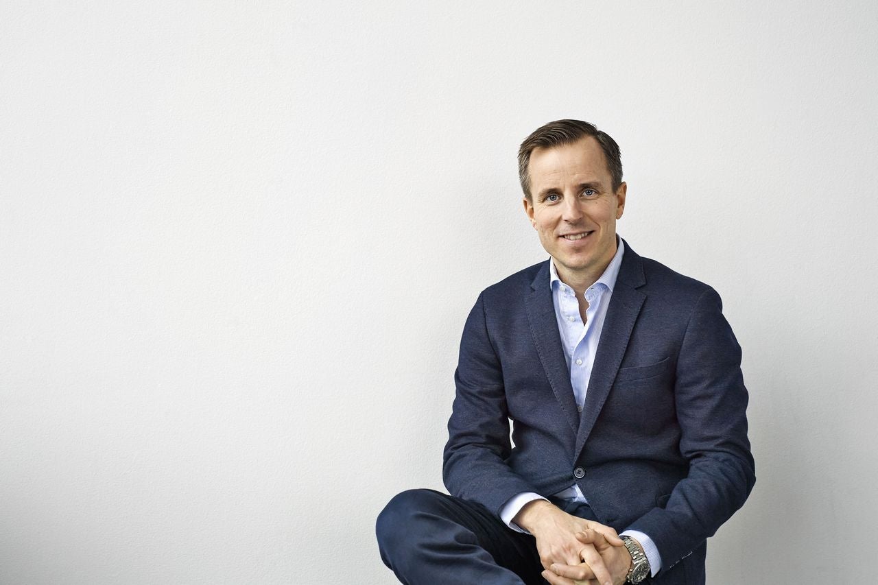 Portrett av Magnus Egeberg som representerer Mastercard.