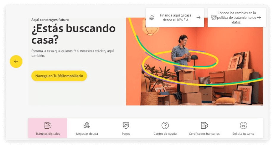 Personalized landing pages example