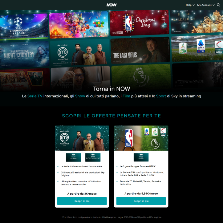 Personalization example