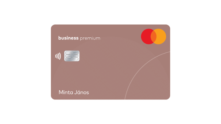 Mastercard hitelkártya.
