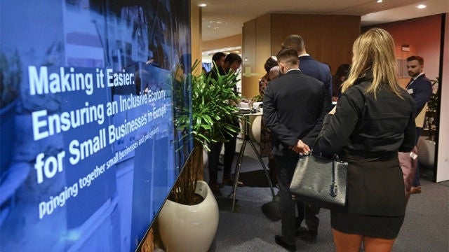 Empowering small business event.