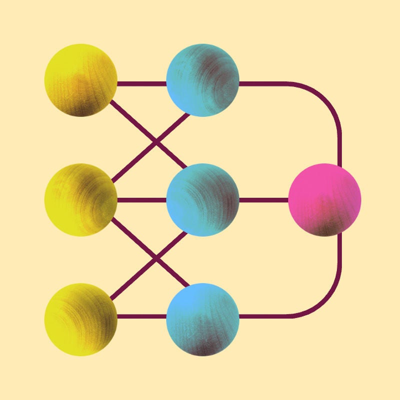 Abstract design for multifaceted predicted model