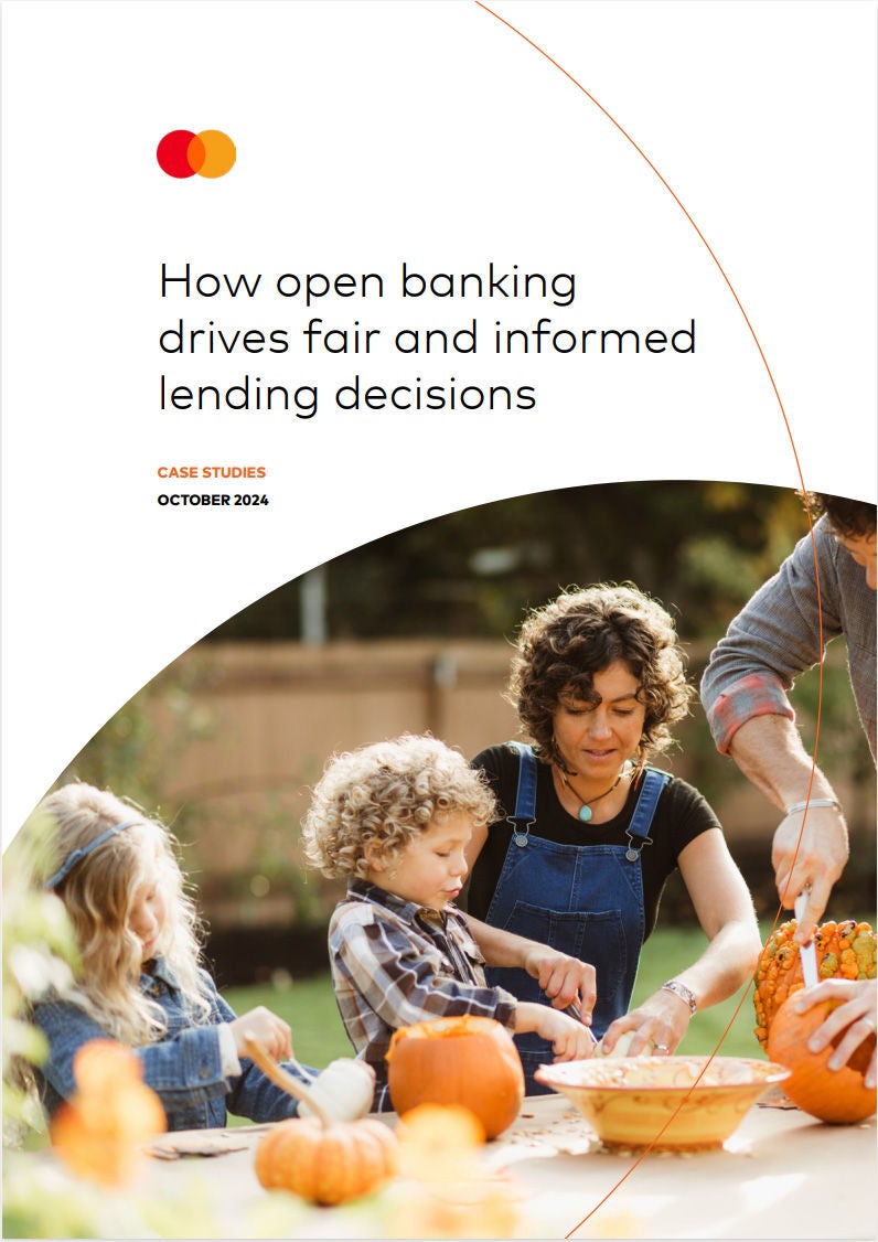 How open banking drives fair and informed lending decisions report cover