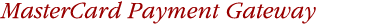 MasterCard Payment Gateway Test