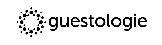 Guestologie logo.