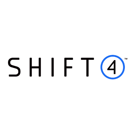 Shift4 logotip.
