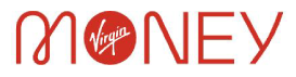 Logo kompanije Virgin Money.