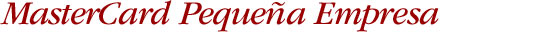 MasterCard Pequenas Empresas
