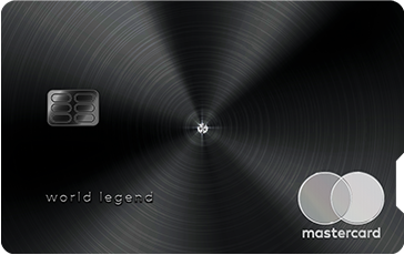 World Legend Mastercard.