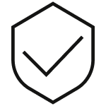 Shield safe icon