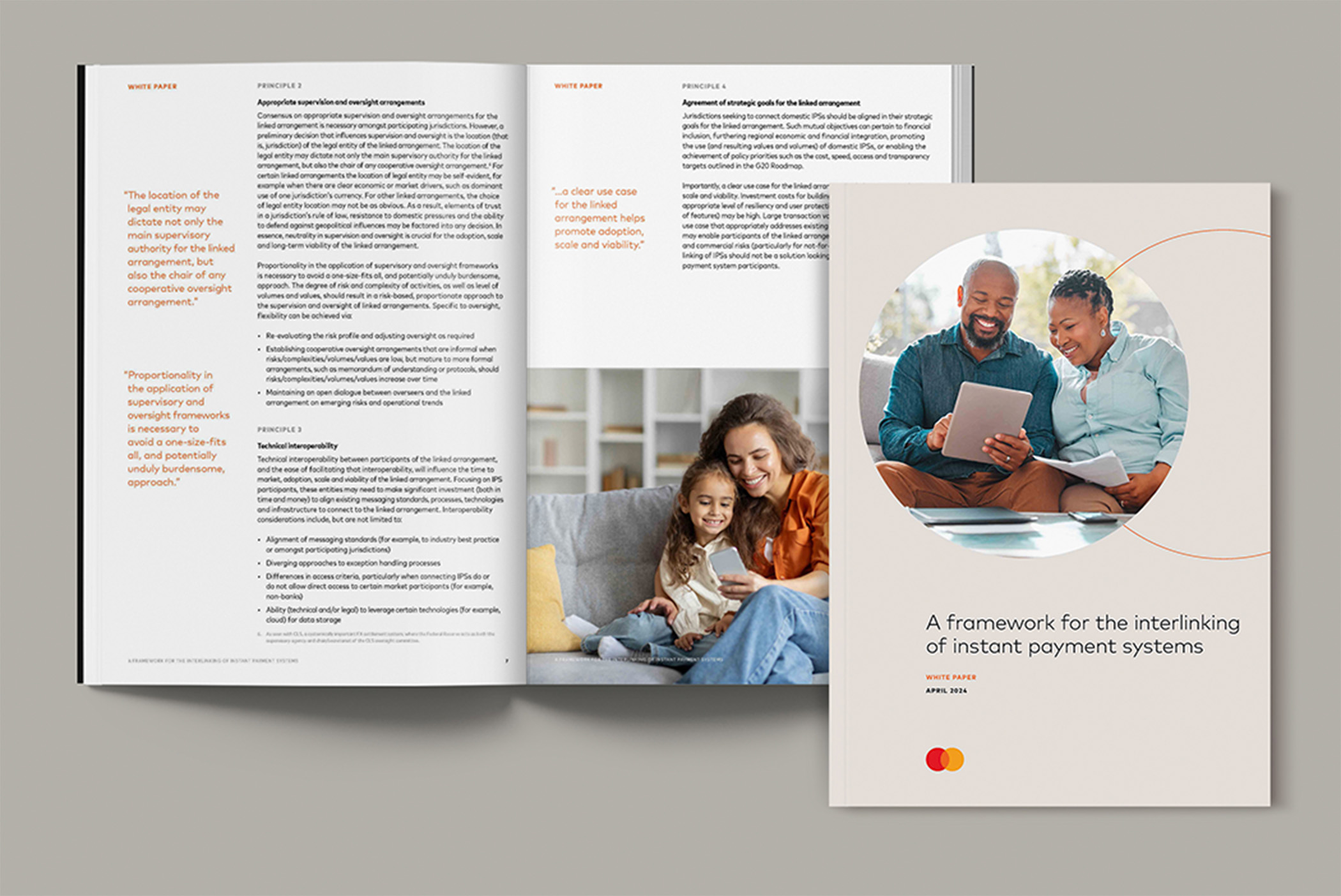 A framework for the interlinking of instant payment systems report cover