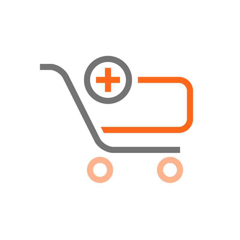 Consumer purchasing icon