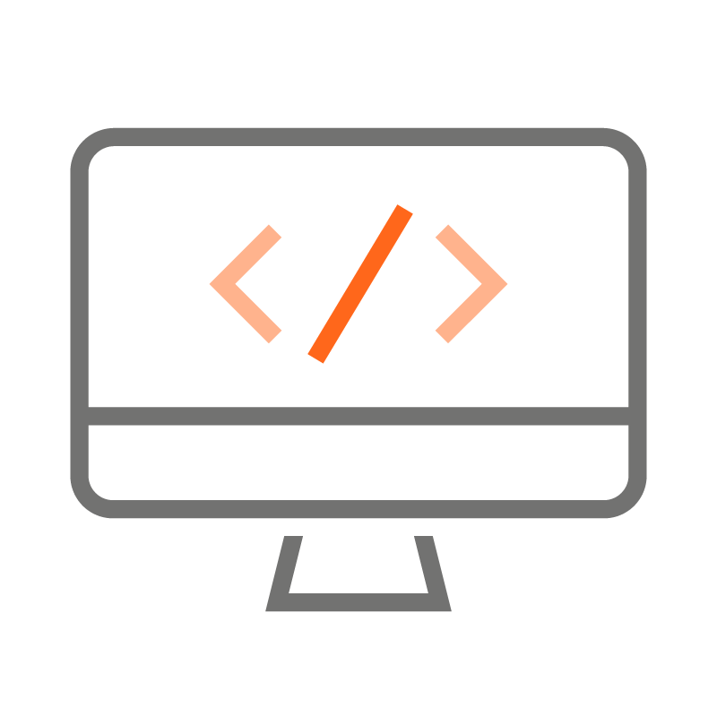 Developer icon depicting solution partners