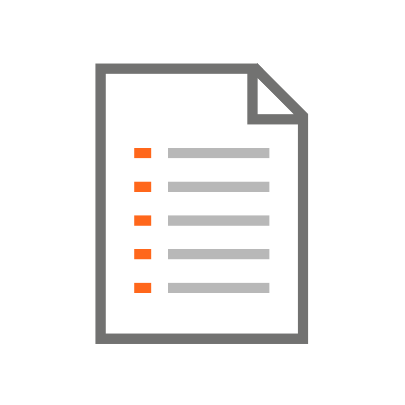 Statements icon