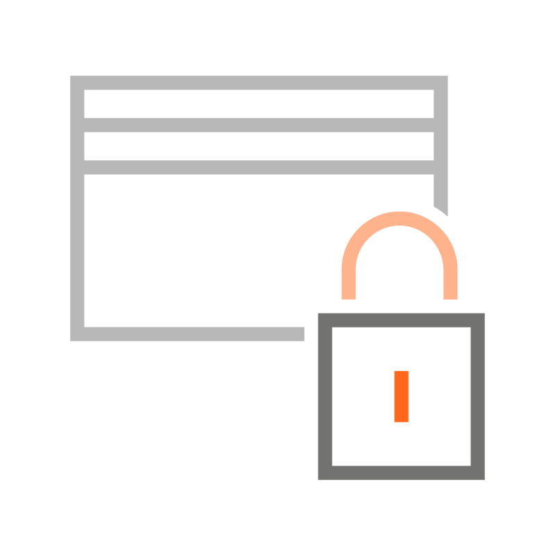 Website lock icon
