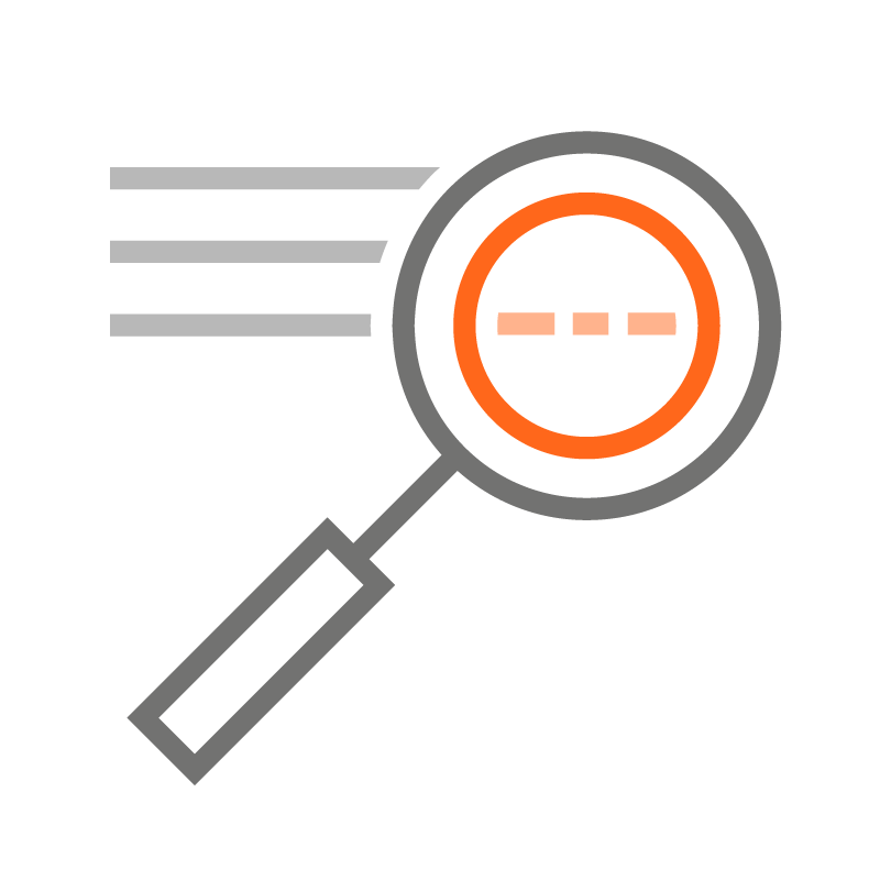 Magnifying glass icon