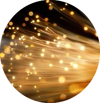 abstract fiber optic image