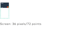 Generic card minimum size specification