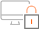 Consumer purchasing online icon