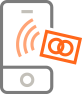Icon card tapping on phone