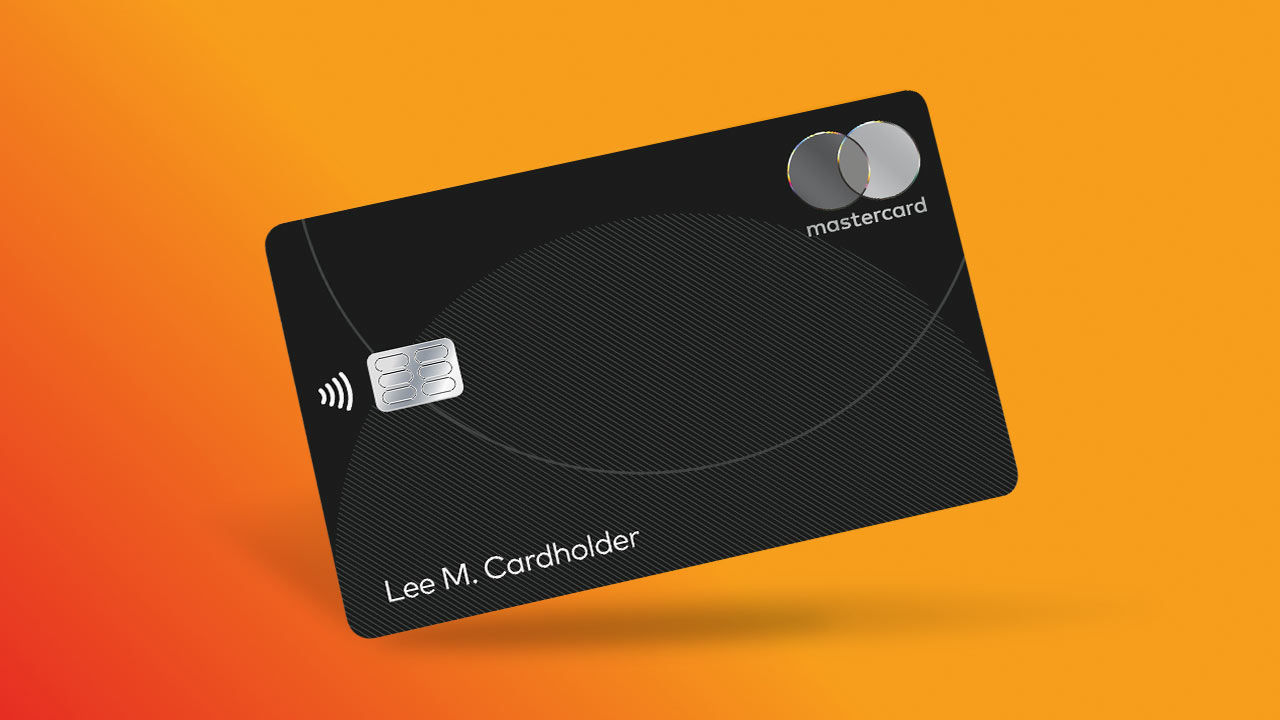 Σχέδιο κάρτας Mastercard Black.