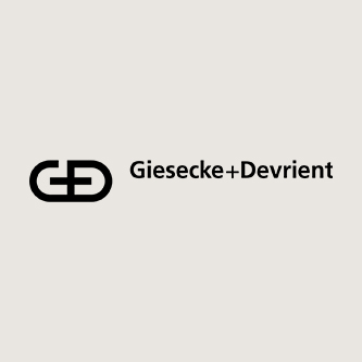 logo zabezpečených transakcí idemia.