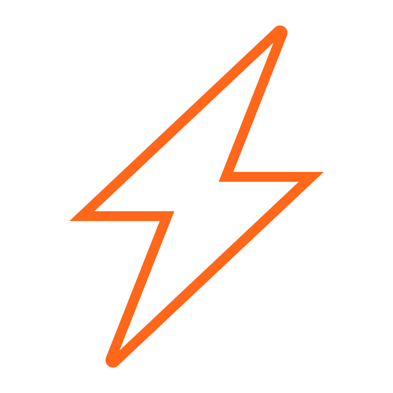 Lightning bolt icon