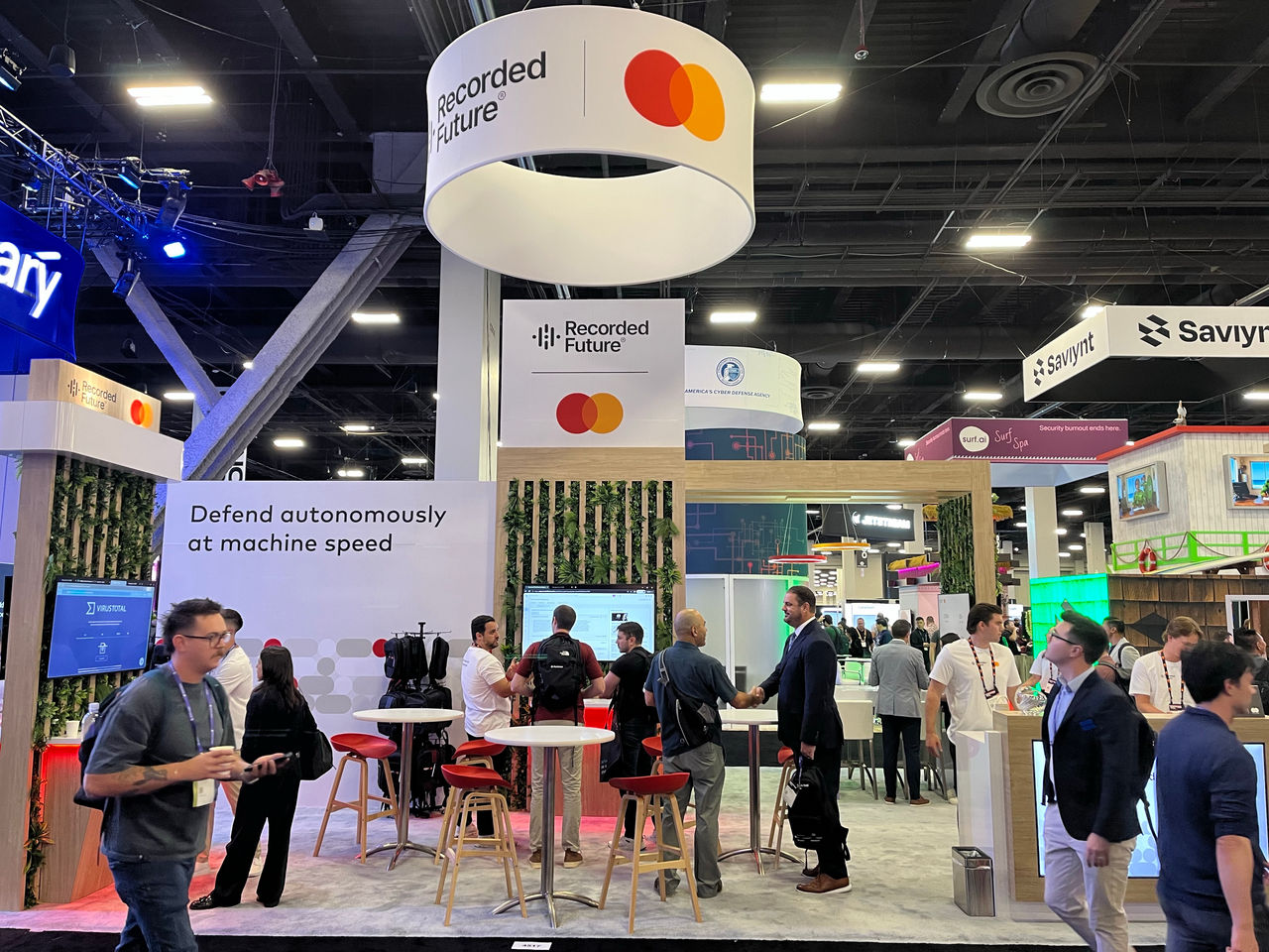 On the show floor at Black Hat 2026.