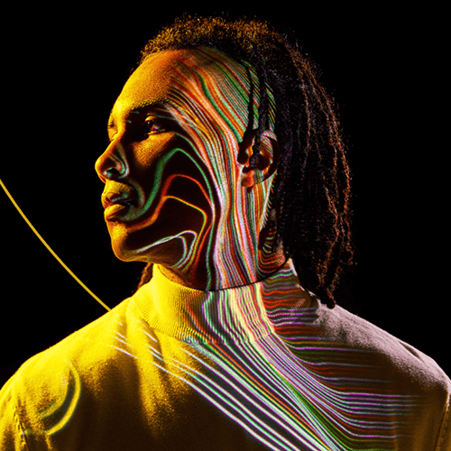 Man artistic image