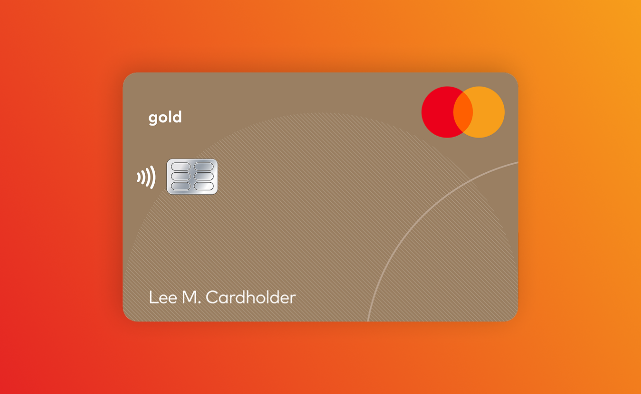 Gold Debit Mastercard
