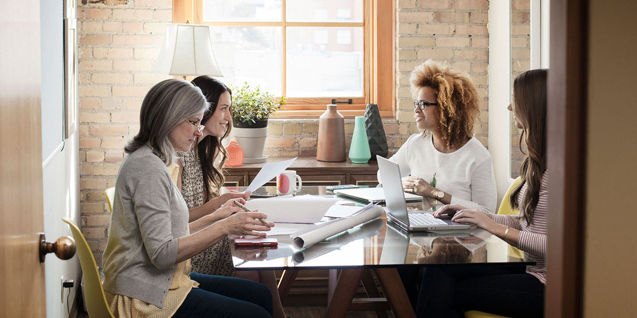 Women in a meeting