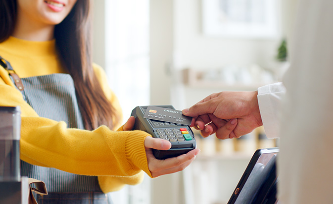 Transaction sécurisée au point de vente