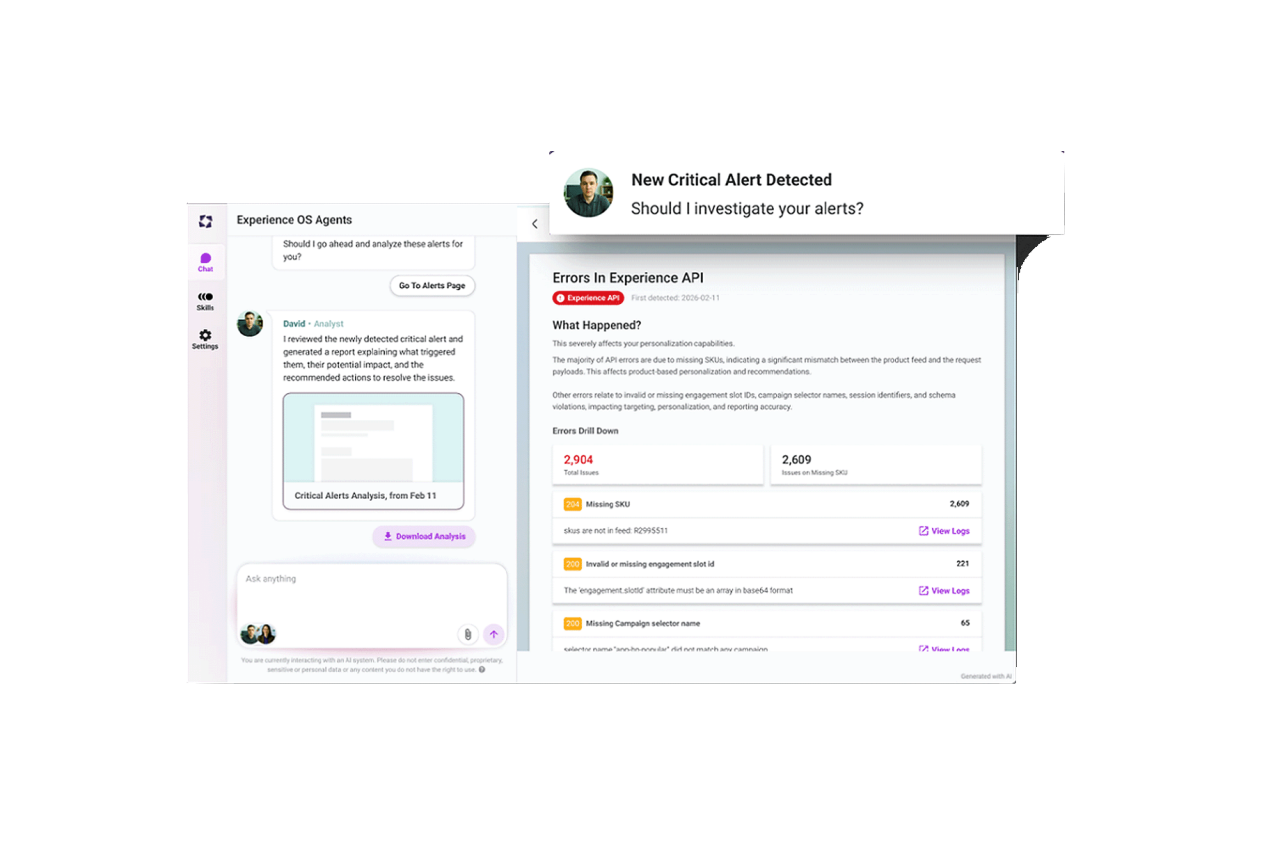 Conversation with David OS agent