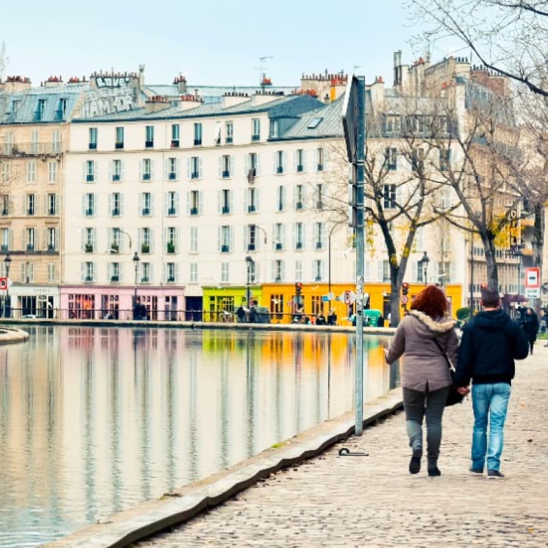 european building by the river