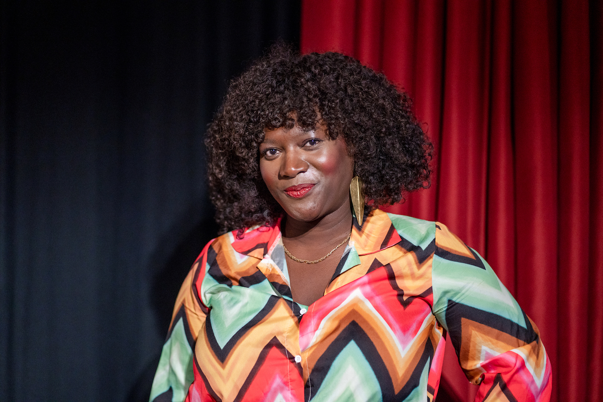 Thelma Buabeng, Schauspielerin und Aktivistin und Gesicht der Mastercard-Kampagne © dennisscholzphoto.com
