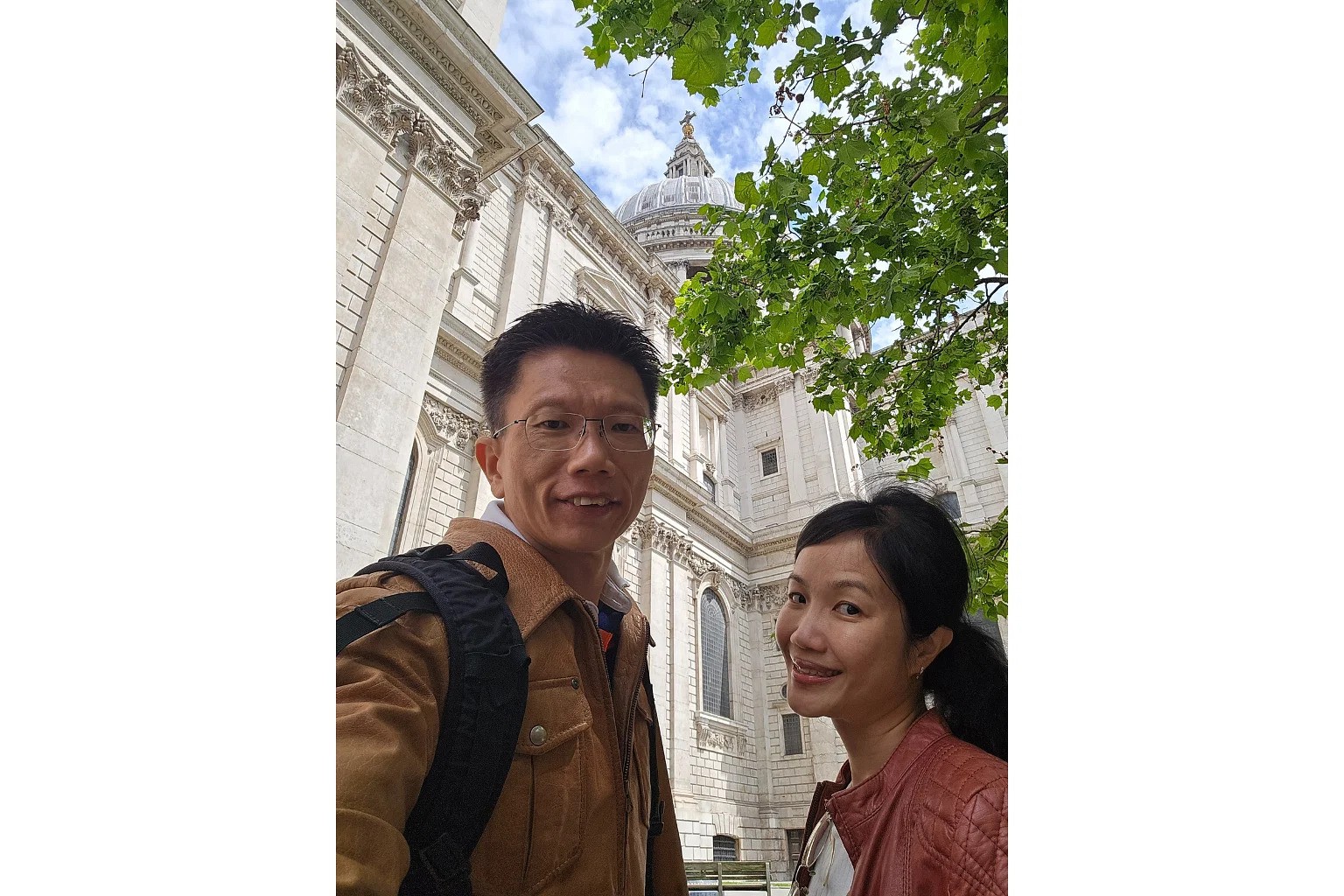 Having visited London briefly two decades ago, Mr Johnny Tan and his wife took the time during the trip to explore more attractions, including the St Paul’s Cathedral.