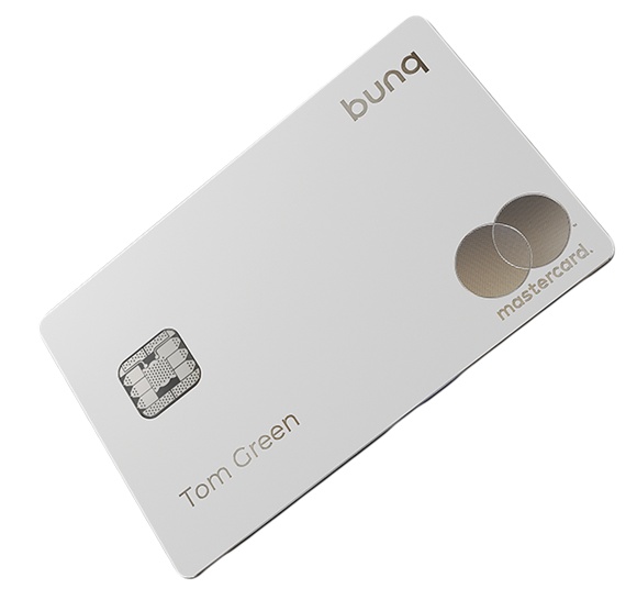 bunq Mastercard Green Card 1