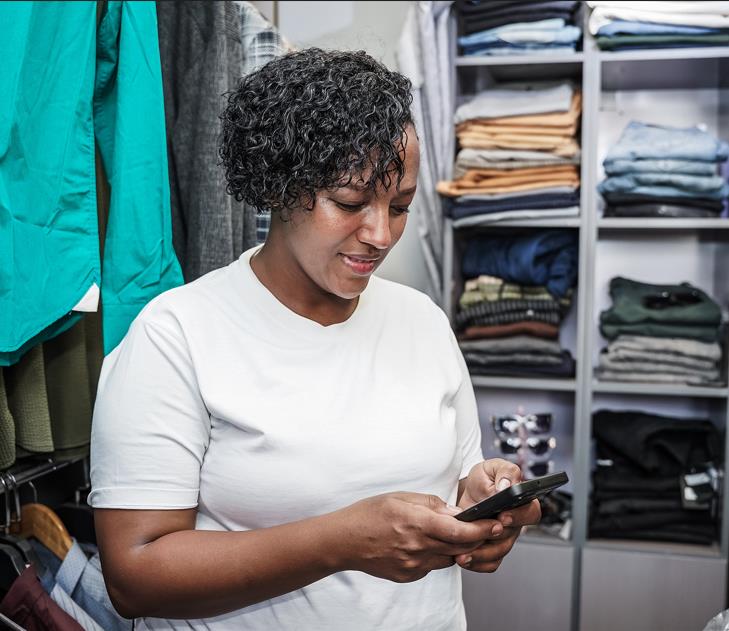 Blen Teshome, customer of Accion partner Dashen Bank in Addis Ababa, Ethiopia. Photo: Accion