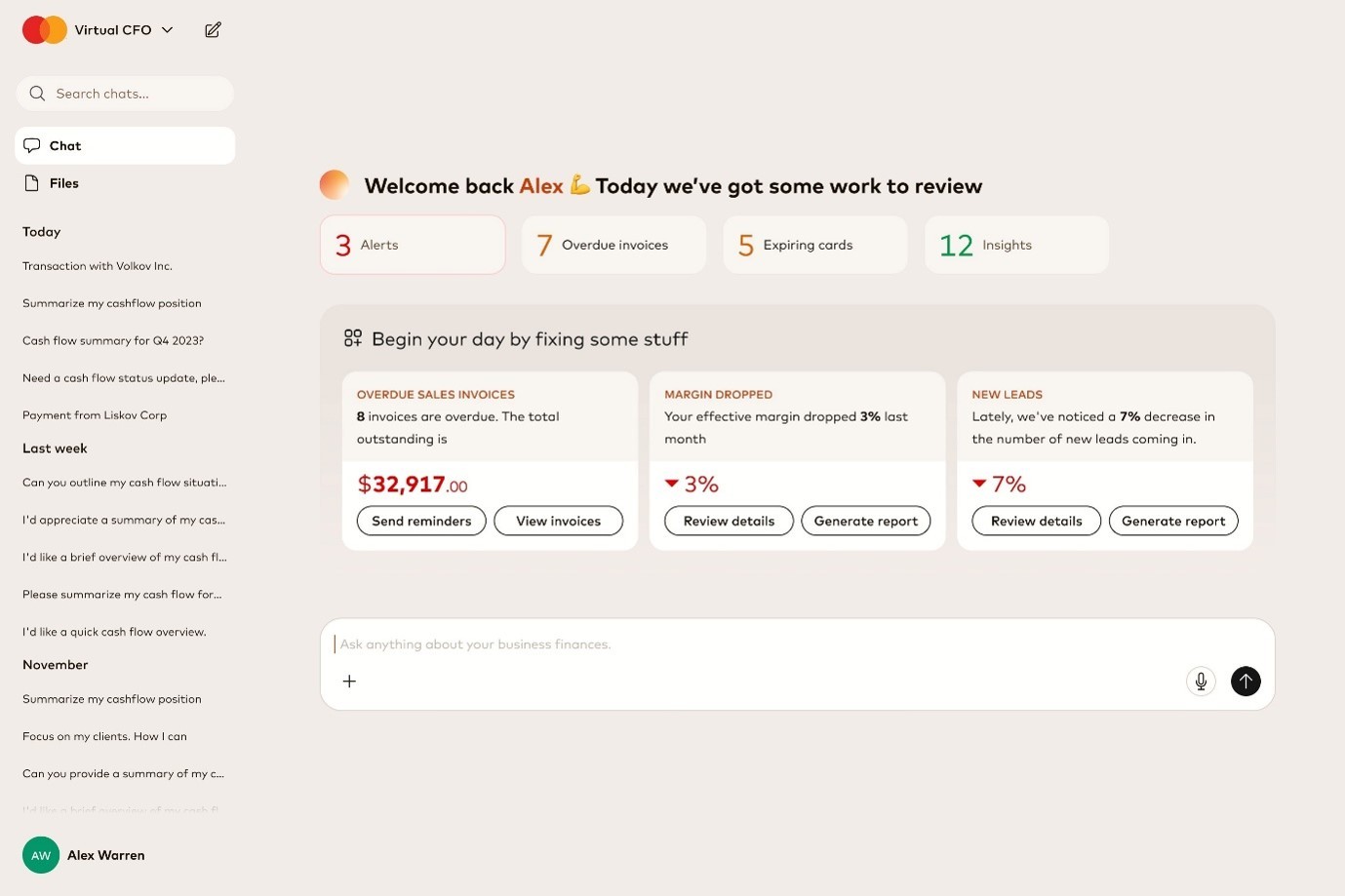 Virtual C-Suite: a set of AI-powered capabilities designed not as another chatbot, but as something closer to the executive team most small businesses don’t have the resources to hire. 