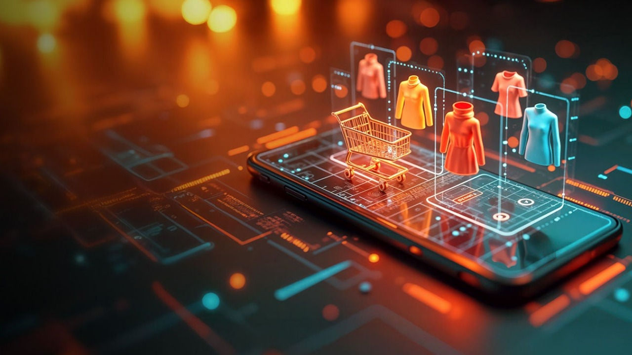 Innen 2030 vil mer enn én av ti netthandlere ta i bruk KI-assistenter for å utføre produktkjøp, spås det i Mastercards ferske rapport A Short History of the Future of Shopping and Payments. Foto: Mastercard