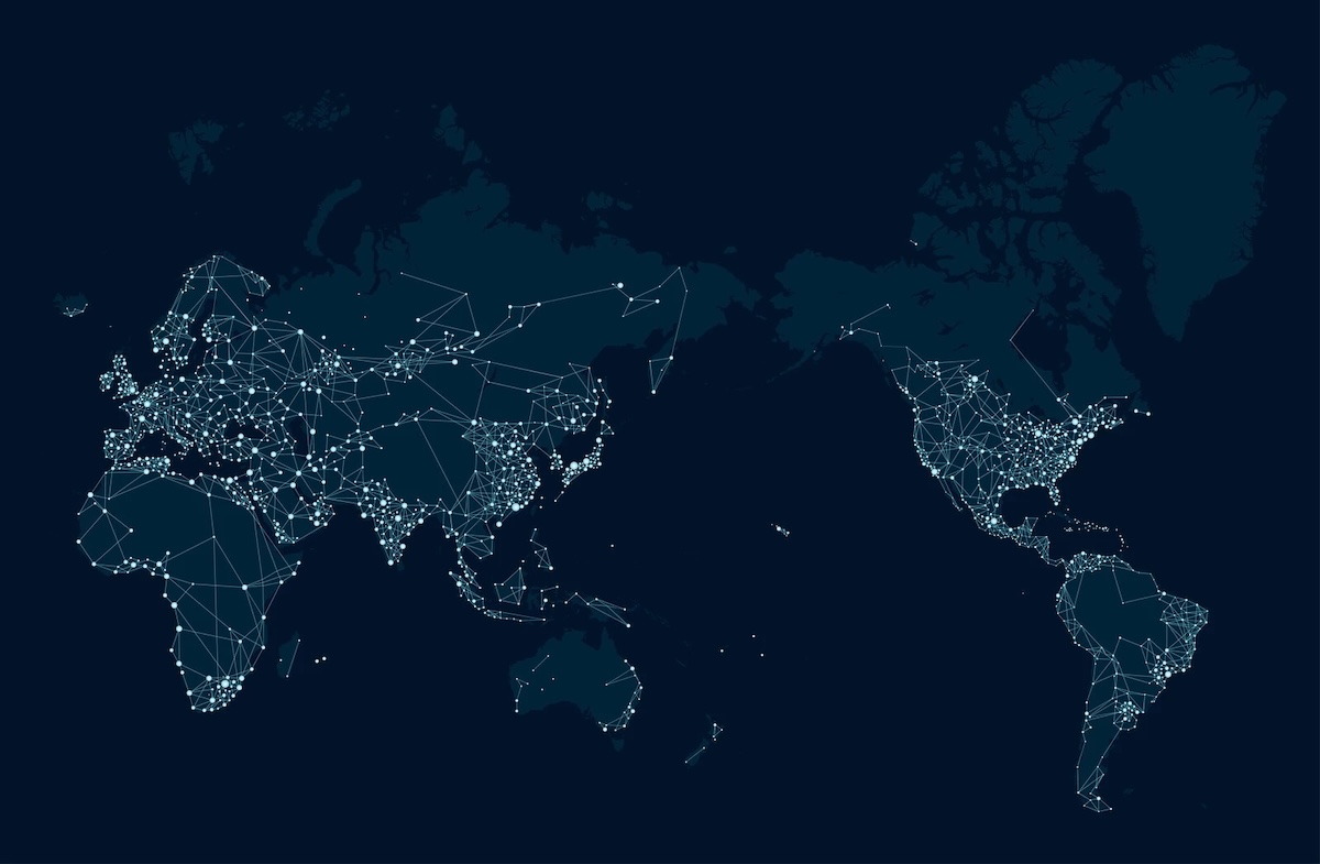 Immer mehr Daten werden nahtlos und sicher über geografische Grenzen hinweg übertragen