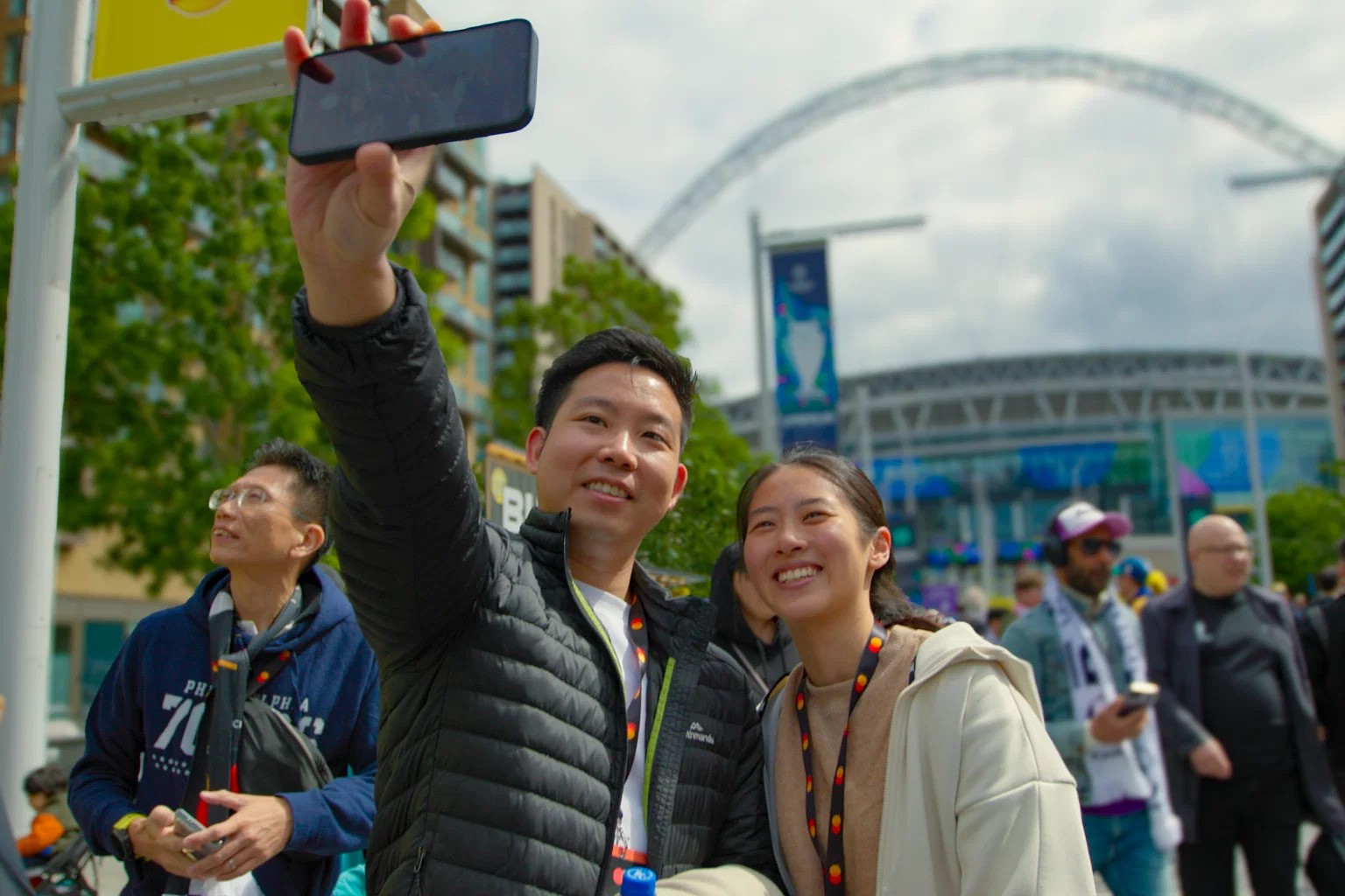 For 32-year-old Aaron Tan and his wife, watching a match live at Wembley Stadium and experiencing the fans' enthusiasm first-hand was the highlight of their trip to London.