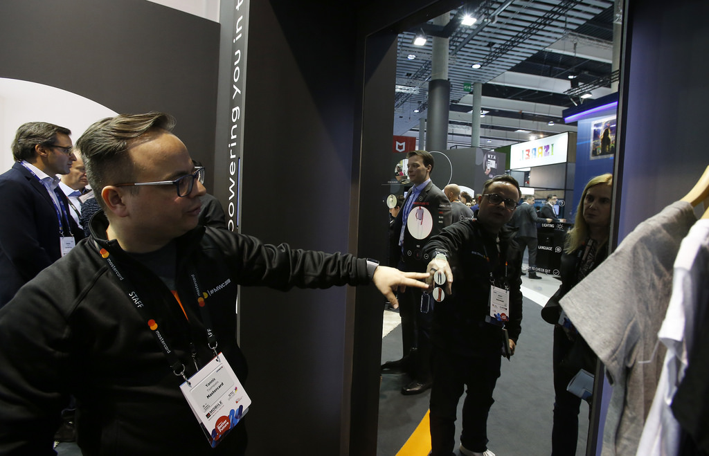 Flickr Photo: Payments-Enabled Mirror at MWC 2018